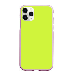 Чехол iPhone 11 Pro матовый Зеленый неон из фильма Барби, цвет: 3D-розовый