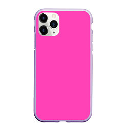Чехол iPhone 11 Pro матовый Яркий розовый из фильма Барби, цвет: 3D-светло-сиреневый