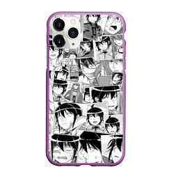 Чехол iPhone 11 Pro матовый Tsuki ga Michibiku Isekai Douchuu pattern