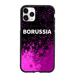 Чехол iPhone 11 Pro матовый Borussia Pro Football, цвет: 3D-черный