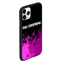 Чехол iPhone 11 Pro матовый The Offspring Rock Legends, цвет: 3D-черный — фото 2
