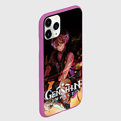 Чехол iPhone 11 Pro матовый Беннет-незадачливый паренёк, цвет: 3D-фиолетовый — фото 2