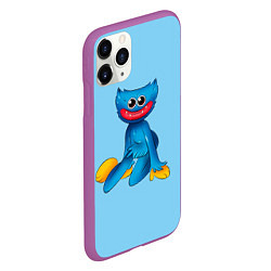 Чехол iPhone 11 Pro матовый POPPY PLAYTIME HAGGY WAGGY ПОППИ ПЛЕЙТАЙМ ХАГГИ ВА, цвет: 3D-фиолетовый — фото 2