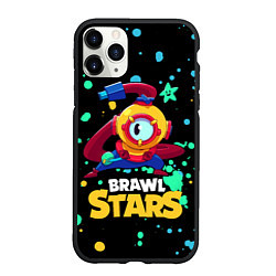 Чехол iPhone 11 Pro матовый Otis Brawl Stars, цвет: 3D-черный