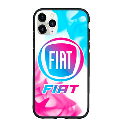 Чехол iPhone 11 Pro матовый Fiat Neon Gradient, цвет: 3D-черный