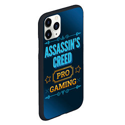 Чехол iPhone 11 Pro матовый Игра Assassins Creed: PRO Gaming, цвет: 3D-черный — фото 2