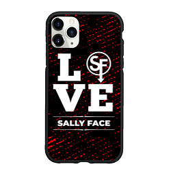 Чехол iPhone 11 Pro матовый Sally Face Love Классика, цвет: 3D-черный