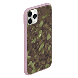 Чехол iPhone 11 Pro матовый Камуфляж Multicam, цвет: 3D-розовый — фото 2