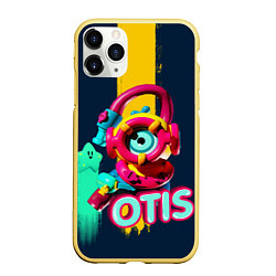 Чехол iPhone 11 Pro матовый Brawl Otis, цвет: 3D-желтый