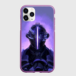 Чехол iPhone 11 Pro матовый Bondrewd из аниме Made in Abyss, цвет: 3D-фиолетовый
