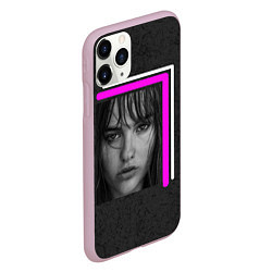 Чехол iPhone 11 Pro матовый Victoria Di Angelis Maneskin, цвет: 3D-розовый — фото 2