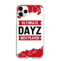 Чехол iPhone 11 Pro матовый DayZ: best player ultimate, цвет: 3D-белый