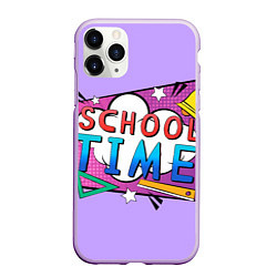 Чехол iPhone 11 Pro матовый School time