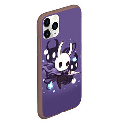 Чехол iPhone 11 Pro матовый Game Hollow Knight: рыцарь, цвет: 3D-коричневый — фото 2