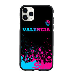 Чехол iPhone 11 Pro матовый Valencia - neon gradient: символ сверху