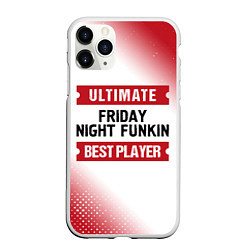 Чехол iPhone 11 Pro матовый Friday Night Funkin: Best Player Ultimate, цвет: 3D-белый