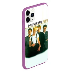 Чехол iPhone 11 Pro матовый Gold - The Cranberries, цвет: 3D-фиолетовый — фото 2
