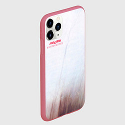 Чехол iPhone 11 Pro матовый Seventeen Seconds - The Cure, цвет: 3D-малиновый — фото 2