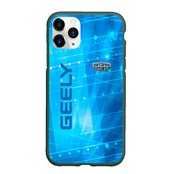 Чехол iPhone 11 Pro матовый Geely sport