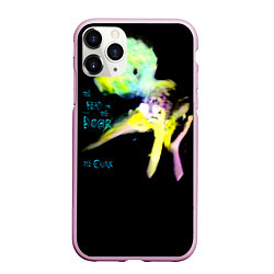 Чехол iPhone 11 Pro матовый The Head on the Door - The Cure, цвет: 3D-розовый