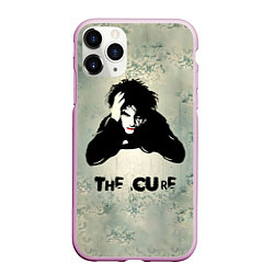 Чехол iPhone 11 Pro матовый Роберт Смит - The Cure, цвет: 3D-розовый