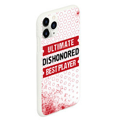 Чехол iPhone 11 Pro матовый Dishonored: Best Player Ultimate, цвет: 3D-белый — фото 2