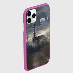 Чехол iPhone 11 Pro матовый STALKER Саркофаг, цвет: 3D-фиолетовый — фото 2