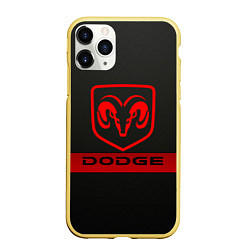 Чехол iPhone 11 Pro матовый Dodge - SPORT