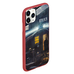 Чехол iPhone 11 Pro матовый STALKER Сторож, цвет: 3D-красный — фото 2