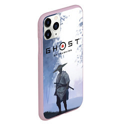 Чехол iPhone 11 Pro матовый Дзин в лесу, цвет: 3D-розовый — фото 2