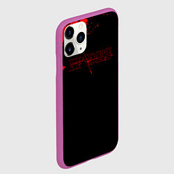 Чехол iPhone 11 Pro матовый Hades - краска, цвет: 3D-фиолетовый — фото 2