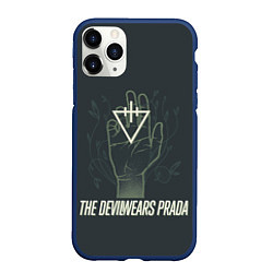 Чехол iPhone 11 Pro матовый Devil wears prada hand, цвет: 3D-тёмно-синий