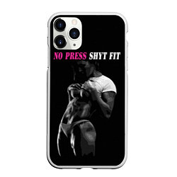 Чехол iPhone 11 Pro матовый NO PRESS SHYT FIT