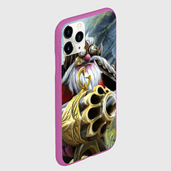 Чехол iPhone 11 Pro матовый Снайпер арт, цвет: 3D-фиолетовый — фото 2