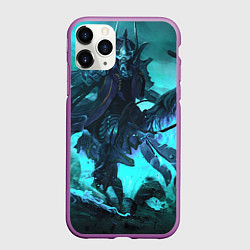Чехол iPhone 11 Pro матовый Abbadone Dota 2, цвет: 3D-фиолетовый