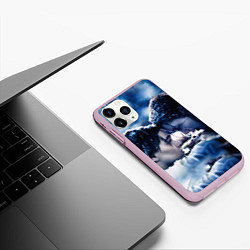Чехол iPhone 11 Pro матовый Титаник Холод, цвет: 3D-розовый — фото 2