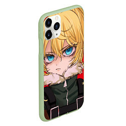 Чехол iPhone 11 Pro матовый Злая Таня, цвет: 3D-салатовый — фото 2