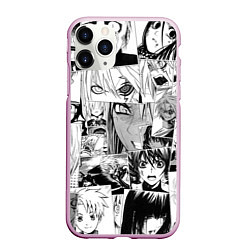 Чехол iPhone 11 Pro матовый D Gray man pattern
