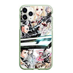 Чехол iPhone 11 Pro матовый D Gray man узор