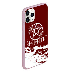 Чехол iPhone 11 Pro матовый The him - краска, цвет: 3D-розовый — фото 2
