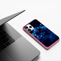 Чехол iPhone 11 Pro матовый Valorant Raze, Музыка, цвет: 3D-малиновый — фото 2