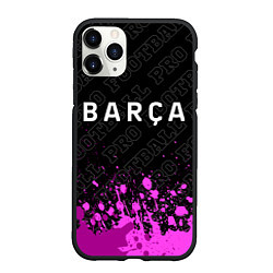 Чехол iPhone 11 Pro матовый Barcelona pro football: символ сверху