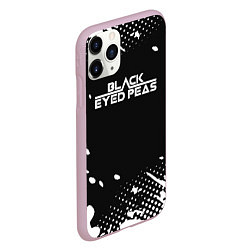 Чехол iPhone 11 Pro матовый Black eyed peas краска, цвет: 3D-розовый — фото 2