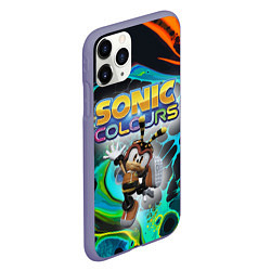 Чехол iPhone 11 Pro матовый Charmy Bee - Sonic - Video game, цвет: 3D-серый — фото 2