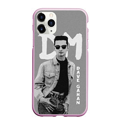 Чехол iPhone 11 Pro матовый Dave Gahan - Depeche Mode, цвет: 3D-розовый