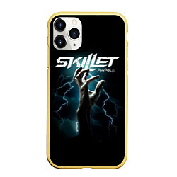 Чехол iPhone 11 Pro матовый Группа Skillet