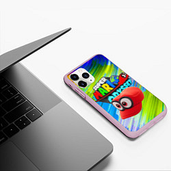 Чехол iPhone 11 Pro матовый Super Mario Odyssey - Nintendo - Бейсболка, цвет: 3D-розовый — фото 2