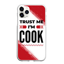 Чехол iPhone 11 Pro матовый Trust me Im cook white, цвет: 3D-белый