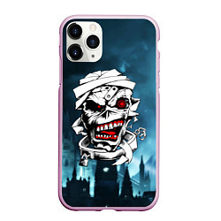 Чехол iPhone 11 Pro матовый Mummy - crazy face, цвет: 3D-розовый