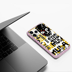 Чехол iPhone 11 Pro матовый ZillaKami x SosMula City Morgue - SosMula Poster, цвет: 3D-розовый — фото 2